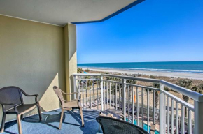 Oceanfront Retreat with Pool Access and Balcony!